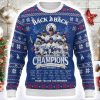 Dodgers Back to Back World Series Champions 2025 Ugly Sweater