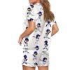 Dodgers Cartoon Baseball Player World Series Champions Pajama Set 2