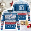 Dodgers Custom Name And Number Ugly Sweater
