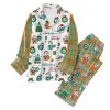 Dolphins Football Christmas Pajamas Set