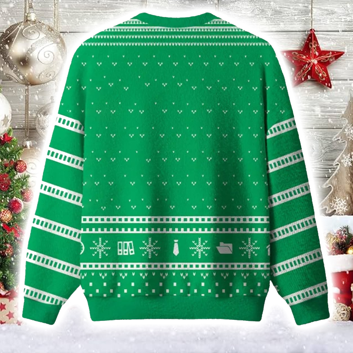 Dumpster Fire Response Team Ugly Christmas Sweater