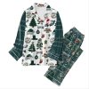Eagles Football Christmas Pajamas Set