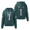 Eagles Jalen Jurts 1 Waffle Hoodie