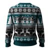 Eagles Reindeer Football Christmas Ugly Sweater