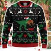 Funny Rex Dinosaur Christmas Ugly Sweater
