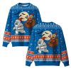 Gingerbread's Wild Ride Ugly Christmas Sweater