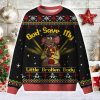 God Save My Little Broken Body Ugly Sweater