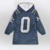 Gonzalez 0 New England Football Unisex Blanket Hoodie