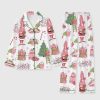 Grnch Christmas Tree Holiday Gifts Pajama Set