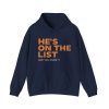 He's On The List And You Know It Shirt 2