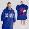 Hey Ey Buffalo Football Unisex Blanket Hoodie 1