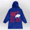 Hey Ey Buffalo Football Unisex Blanket Hoodie