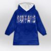 Hey Ey Buffalo Football Unisex Blanket Hoodie 2