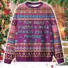 How Many Nights A Week Should You Be Reading 6 7 Ugly Christmas Sweater
