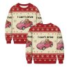 I Can't Drive Funny Hamster Meme Ugly Christmas Sweater