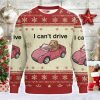 I Can't Drive Funny Hamster Meme Ugly Sweater