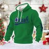 Irish Football Print Waffle Fabric Hoodie 1