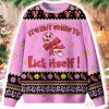 It's Not Going To Lick Itself Ugly Christmas Sweater