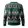 Jets Reindeer Football Christmas Ugly Sweater