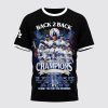 LA Dodgers Back 2 Back World Series Champions 2024 2025 Shirt 2
