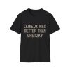 Lemieux Was Better Than Gretzky Shirt