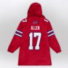 Lets Go Bills Football Allen 17 Unisex Blanket Hoodie 2