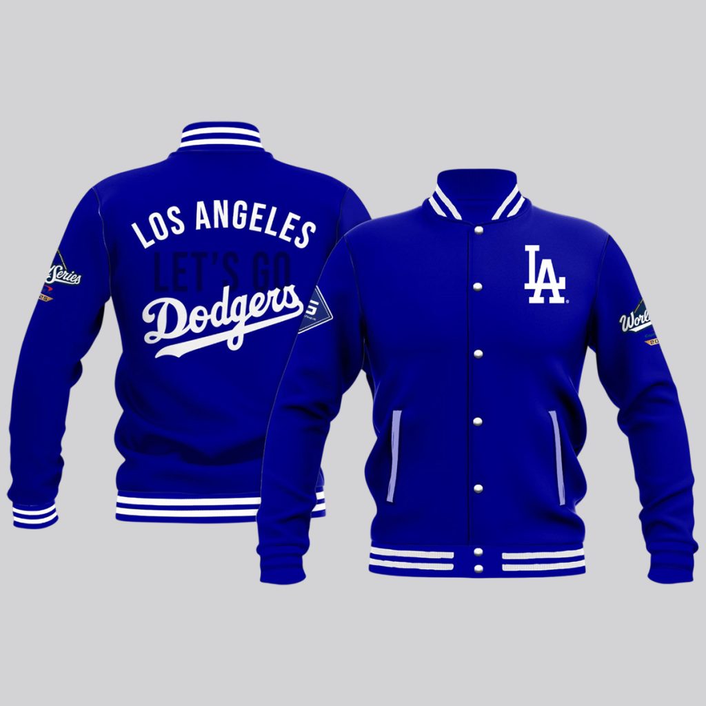 Let’s Go Dodgers World Series 2025 Baseball Jacket