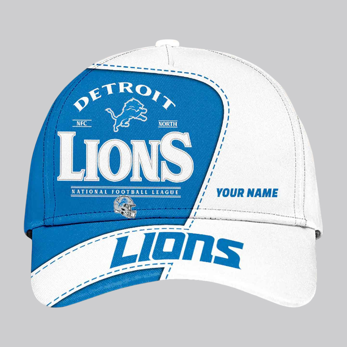 Lions Personalized Printed Cap