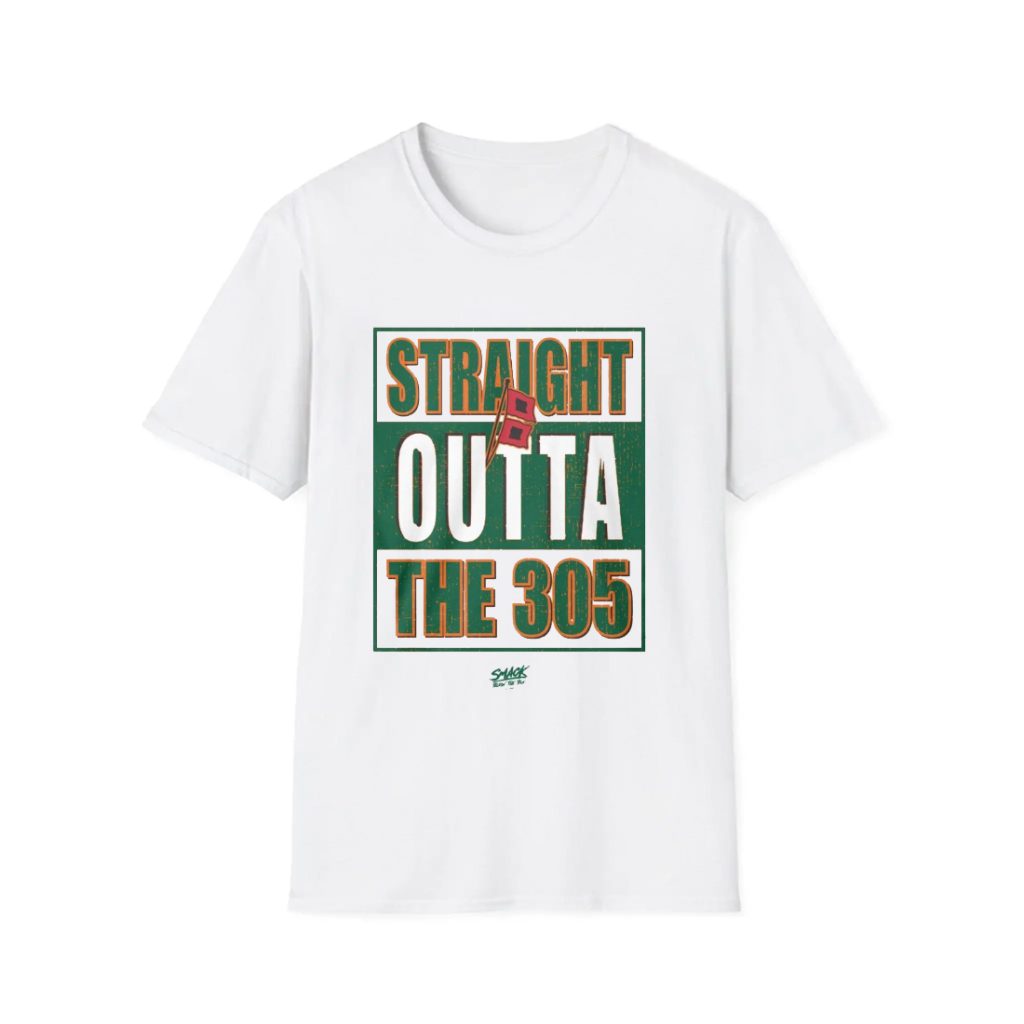 Miami Hurricanes Straight Outta The 305 Shirt 1