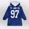 New York G Football Team Unisex Blanket Hoodie