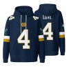 Notre Dame Football Love 4 Waffle Hoodie 1