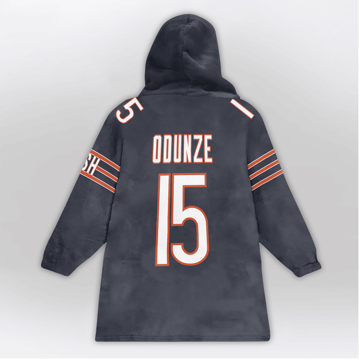 Odunze 15 Bears Football Unisex Blanket Hoodie 2