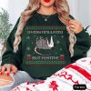Overstimulated But Festive Possum Christmas Sweatshirt