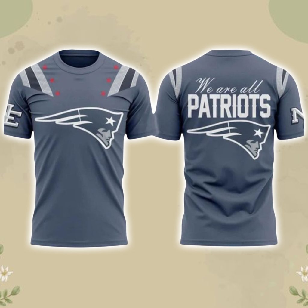 Patriots 2025 Rivalries Storm Blue Shirt