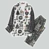 Raiders Football Christmas Pajamas Set