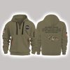 Ravens Salute To Service Quarter Zip Hoodie 2025