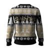 Saints Reindeer Football Christmas Ugly Sweater