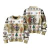 Saints They Not Like Us Ugly Christmas Sweater