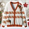 Santa's Little Helper Dog Cardigan Sweater
