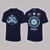 Seattle Mariners 50 Seasons Celebrate 1977 2026 T Shirt