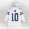 She Loves The D Denver Football Unisex Blanket Hoodie 2