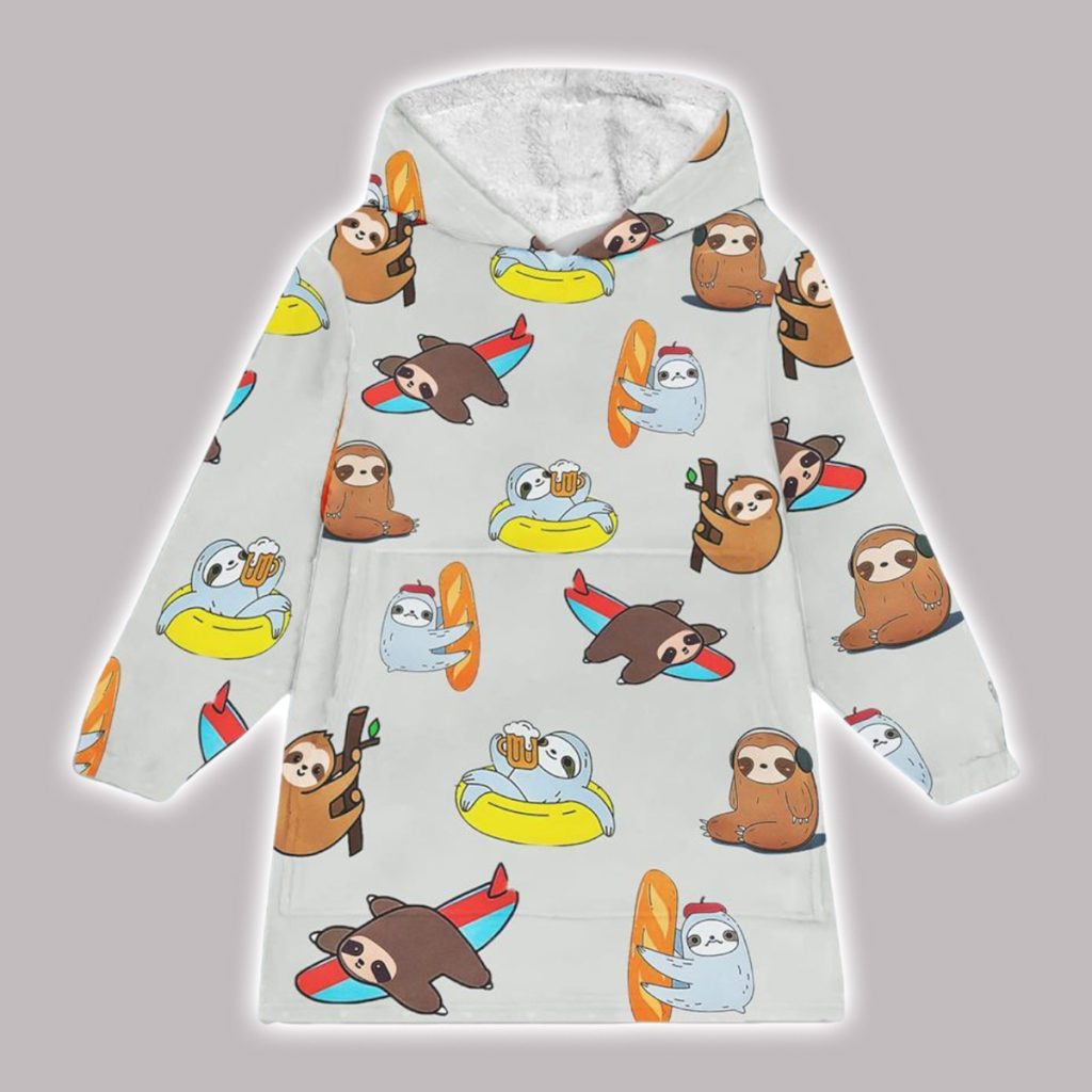 Sloth Blanket Hoodie