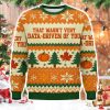 That Wasn't Very Data driven Of You Christmas Ugly Sweater