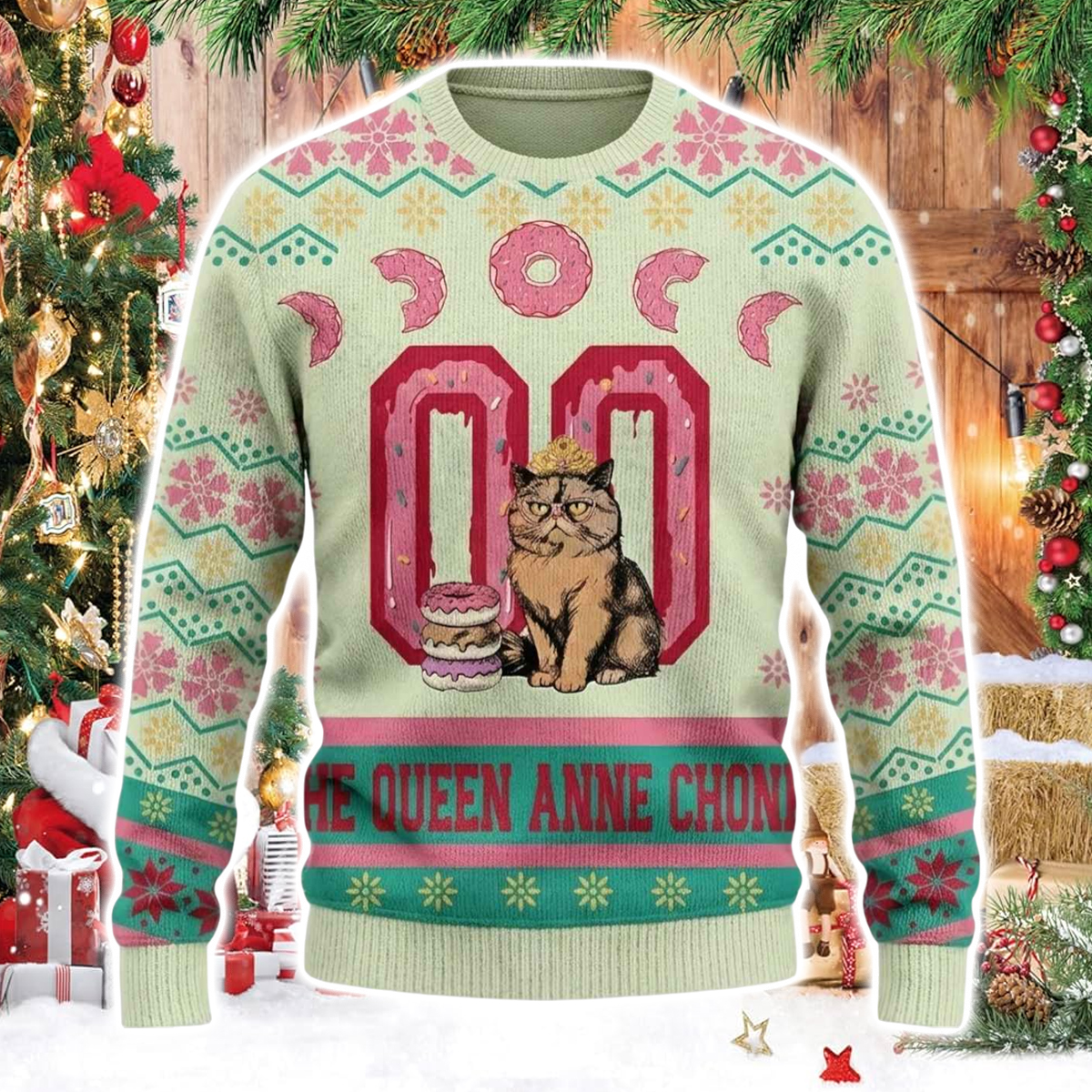 The Queen Anne Chonk Ugly Sweater