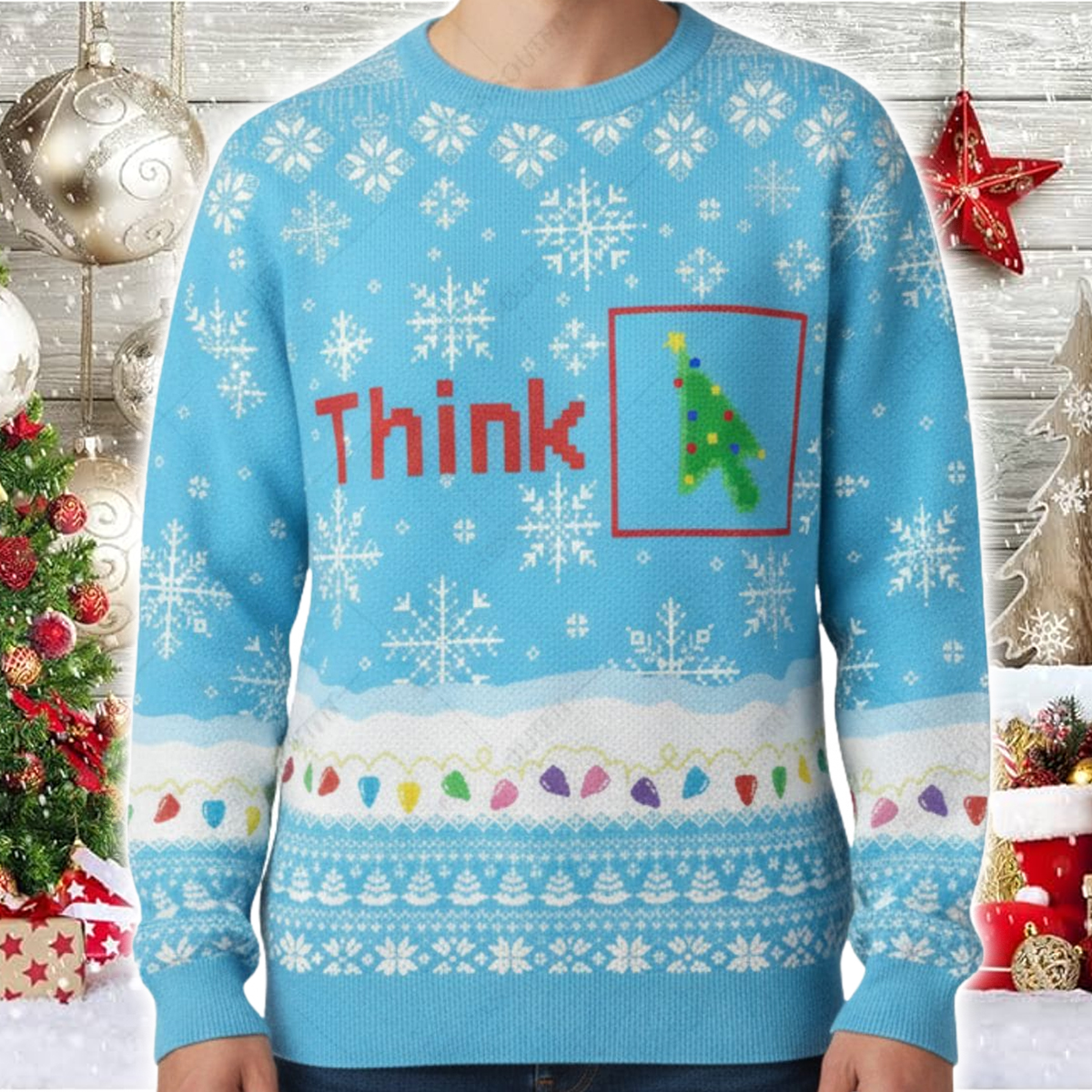 Think Ugly Christmas Sweater