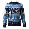 Titans Reindeer Football Ugly Sweater 1