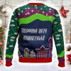 Tripping Santa Ugly Christmas Sweater