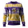 Vikings Reindeer Football Christmas Ugly Sweater 1