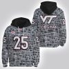Virginia Tech Football Hokie Stone Limited Edition Hoodie