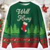 Well Hung Ugly Christmas Sweater
